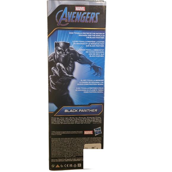 Marvel Avengers Black Panther Action Figure Titan Hero Series 12 in. NWT - Picture 5 of 9